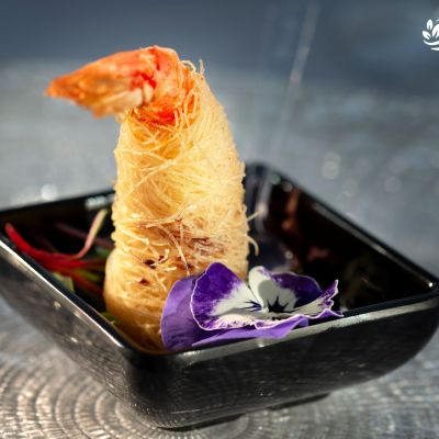 Antipasto sushi con gambero per eventi