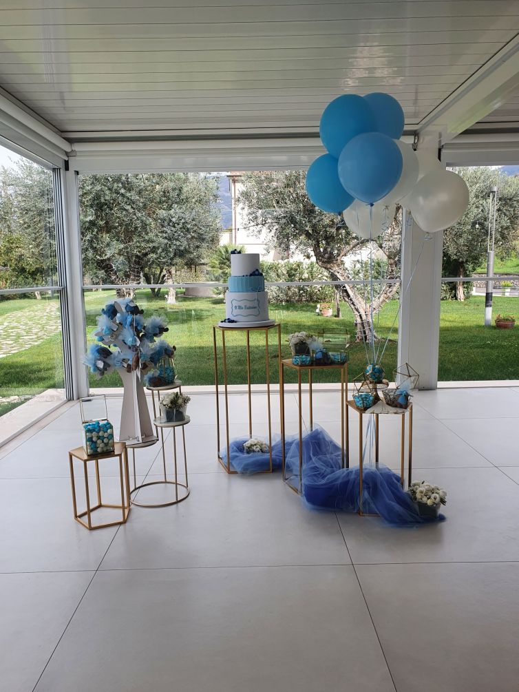 allestimento battesimo bimbo