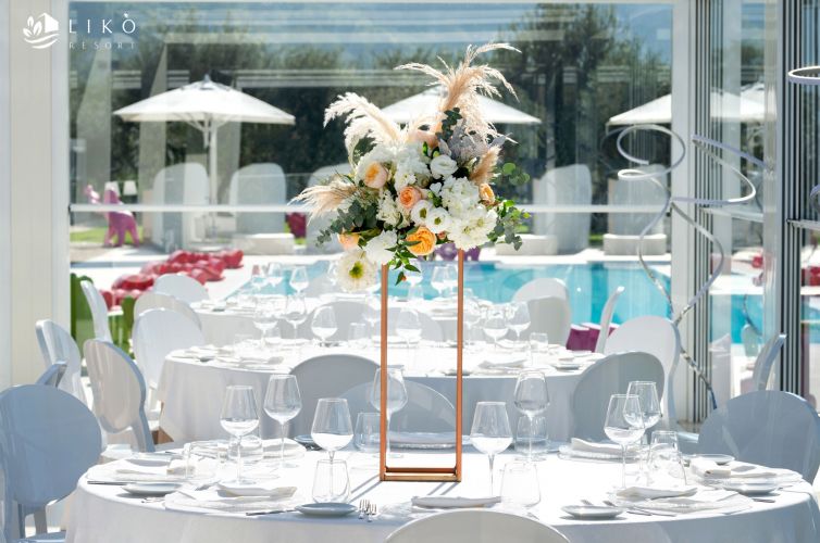 decorazione centrotavola matrimonio