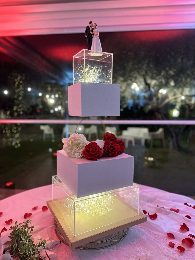 torta matrimonio emilio e raffaela